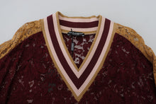 Load image into Gallery viewer, Dolce &amp; Gabbana Multicolor V-Neck Pullover Sweater
