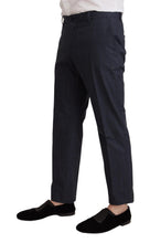 Load image into Gallery viewer, Dolce &amp; Gabbana Elegant Dark Blue Cotton Three Piece Martini Suit
