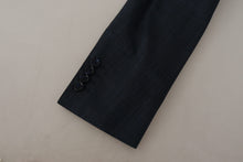 Load image into Gallery viewer, Dolce &amp; Gabbana Elegant Dark Blue Cotton Three Piece Martini Suit
