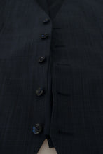 Load image into Gallery viewer, Dolce &amp; Gabbana Elegant Dark Blue Cotton Three Piece Martini Suit
