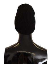 Load image into Gallery viewer, Dolce &amp; Gabbana Elegant Cable Knit Wool Beanie with Fleece Liner
