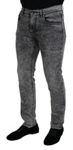 Load image into Gallery viewer, Dolce &amp; Gabbana Elegant Gray Washed Denim Pants
