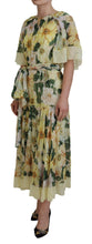 Load image into Gallery viewer, Dolce &amp; Gabbana Elegant Silk Floral Maxi Dress
