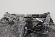 Load image into Gallery viewer, Dolce &amp; Gabbana Elegant Gray Washed Denim Pants
