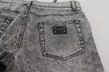 Load image into Gallery viewer, Dolce &amp; Gabbana Elegant Gray Washed Denim Pants
