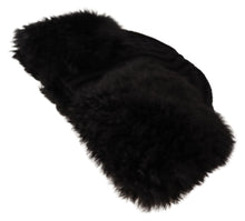 Load image into Gallery viewer, Dolce &amp; Gabbana Black Cashmere Fur Women Beanie Women Hat
