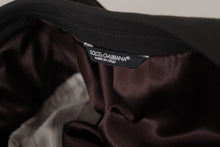 Load image into Gallery viewer, Dolce &amp; Gabbana Elegant Slim Black Wool Blazer Jacket
