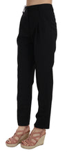 Load image into Gallery viewer, Dolce &amp; Gabbana Elegant Pleated Tapered Black Trousers
