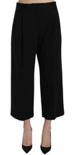 Load image into Gallery viewer, Dolce &amp; Gabbana Elegant Black Cotton Trousers
