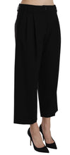 Load image into Gallery viewer, Dolce &amp; Gabbana Elegant Black Cotton Trousers
