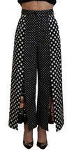 Load image into Gallery viewer, Dolce &amp; Gabbana Elegant High-Waist Polka Dot Pants
