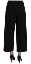 Load image into Gallery viewer, Dolce &amp; Gabbana Elegant Black Cotton Trousers
