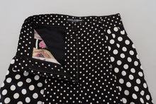 Load image into Gallery viewer, Dolce &amp; Gabbana Elegant High-Waist Polka Dot Pants
