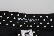 Load image into Gallery viewer, Dolce &amp; Gabbana Elegant High-Waist Polka Dot Pants
