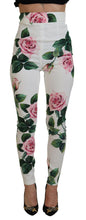 Load image into Gallery viewer, Dolce &amp; Gabbana Elegant High Waist Floral Trousers
