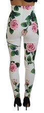 Load image into Gallery viewer, Dolce &amp; Gabbana Elegant High Waist Floral Trousers
