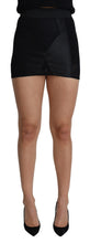 Load image into Gallery viewer, Dolce &amp; Gabbana Black Mini Short Lace Stretch  Skirt
