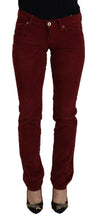 Load image into Gallery viewer, Dolce &amp; Gabbana Chic Maroon Corduroy Pants
