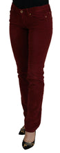 Load image into Gallery viewer, Dolce &amp; Gabbana Chic Maroon Corduroy Pants
