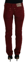 Load image into Gallery viewer, Dolce &amp; Gabbana Chic Maroon Corduroy Pants
