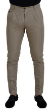 Load image into Gallery viewer, Dolce &amp; Gabbana Stunning Beige Italian Cotton Trousers
