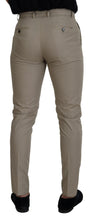 Load image into Gallery viewer, Dolce &amp; Gabbana Stunning Beige Italian Cotton Trousers
