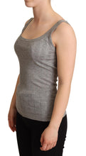 Load image into Gallery viewer, Dolce &amp; Gabbana Elegant Sleeveless Gray Tank Top
