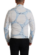Load image into Gallery viewer, Dolce &amp; Gabbana Multicolor Logo Embroidered Denim Jacket
