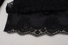 Load image into Gallery viewer, Dolce &amp; Gabbana Elegant Floral Lace Long Sleeve Top
