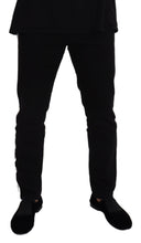 Load image into Gallery viewer, Dolce &amp; Gabbana Elegant Black Cotton Blend Denim Pants
