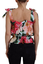 Load image into Gallery viewer, Dolce &amp; Gabbana Elegant Floral Print Sleeveless Tank Top
