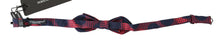 Load image into Gallery viewer, Dolce &amp; Gabbana Elegant Red Checkered Silk Bow Tie
