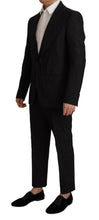 Load image into Gallery viewer, Dolce &amp; Gabbana Elegant Black Two-Piece Martini Suit
