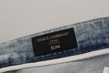 Load image into Gallery viewer, Dolce &amp; Gabbana Classic Light Blue Denim Pants
