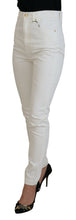 Load image into Gallery viewer, Dolce &amp; Gabbana Svelte High Waist Slim Jeans in Off White
