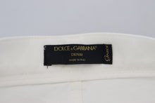 Load image into Gallery viewer, Dolce &amp; Gabbana Svelte High Waist Slim Jeans in Off White
