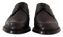 Load image into Gallery viewer, Dolce &amp; Gabbana Elegant Purple Wingtip Men&#39;s Formal Shoes
