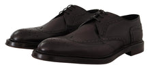 Load image into Gallery viewer, Dolce &amp; Gabbana Elegant Purple Wingtip Men&#39;s Formal Shoes
