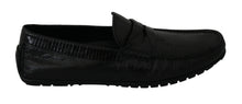 Load image into Gallery viewer, Dolce &amp; Gabbana Exquisite Black Lizard Leather Loafers
