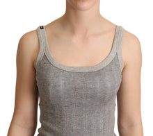 Load image into Gallery viewer, Dolce &amp; Gabbana Chic Sleeveless Gray Tank Top
