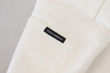 Load image into Gallery viewer, Dolce &amp; Gabbana Svelte High Waist Slim Jeans in Off White
