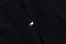 Load image into Gallery viewer, Dolce &amp; Gabbana Black Polyester Chino Formal Pants
