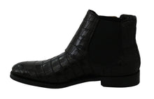 Load image into Gallery viewer, Dolce &amp; Gabbana Elegant Derby Brogue Boots in Exotic Leather
