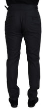 Load image into Gallery viewer, Dolce &amp; Gabbana Dark Grey Solid Men Formal Pants
