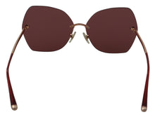 Load image into Gallery viewer, Dolce &amp; Gabbana Red Gold DG2204 Butterfly Logo Women Eyewear Sunglasses
