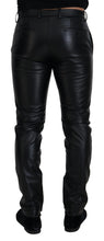 Load image into Gallery viewer, Dolce &amp; Gabbana Black Shiny Stretch Skinny Pants
