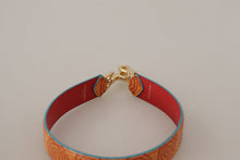 Load image into Gallery viewer, Dolce &amp; Gabbana Chic Orange Leather Shoulder Strap Accessory
