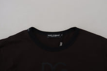 Load image into Gallery viewer, Dolce &amp; Gabbana Elegant Brown Crewneck Cotton Sweater
