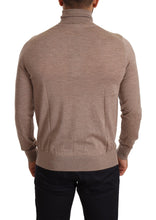 Load image into Gallery viewer, Dolce &amp; Gabbana Brown Cashmere Turtleneck Pullover Sweater

