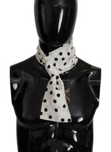 Load image into Gallery viewer, Dolce &amp; Gabbana Dapper Silk Polka Dot Men&#39;s Scarf Wrap
